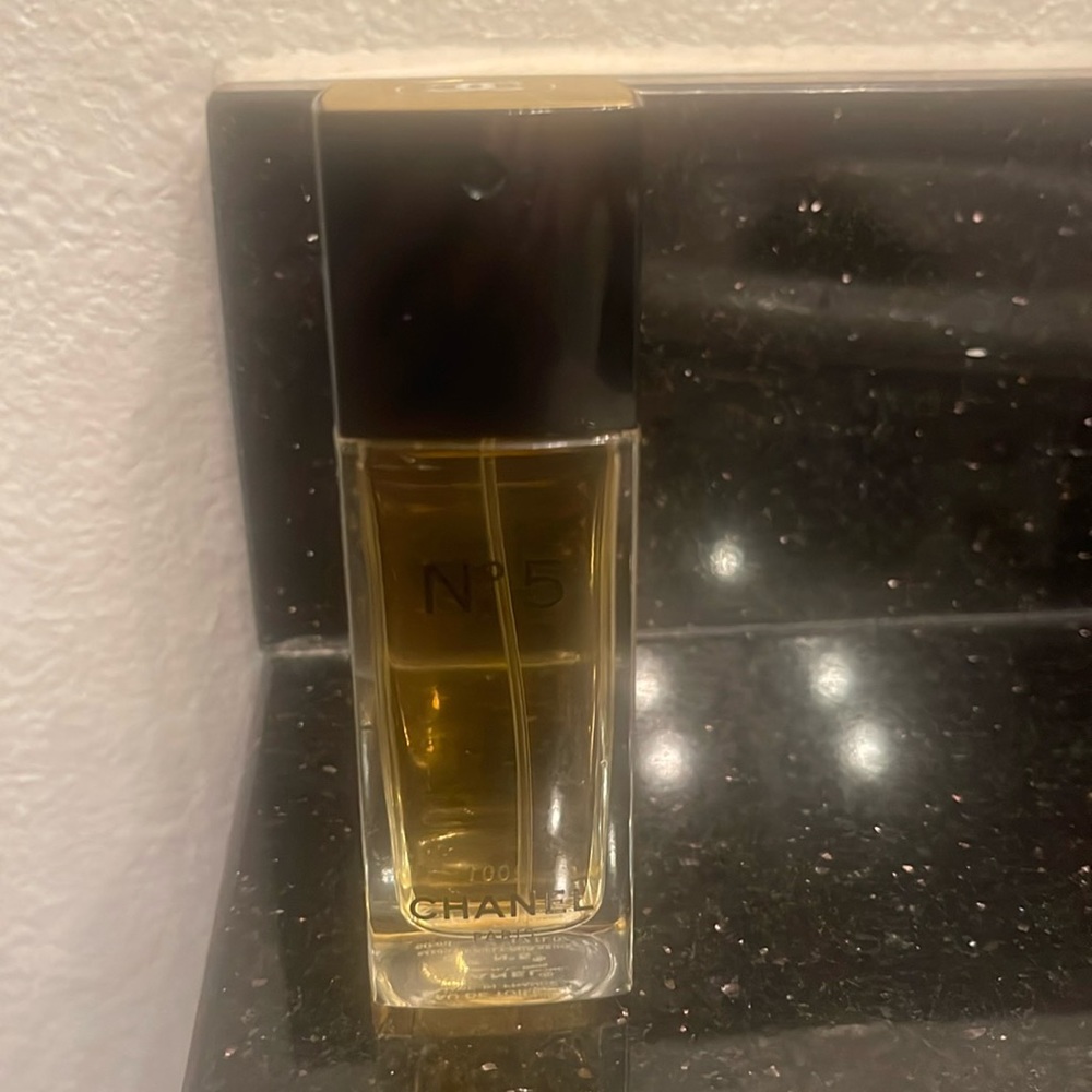 Limited edition Chanel no 5 Paris perfume.